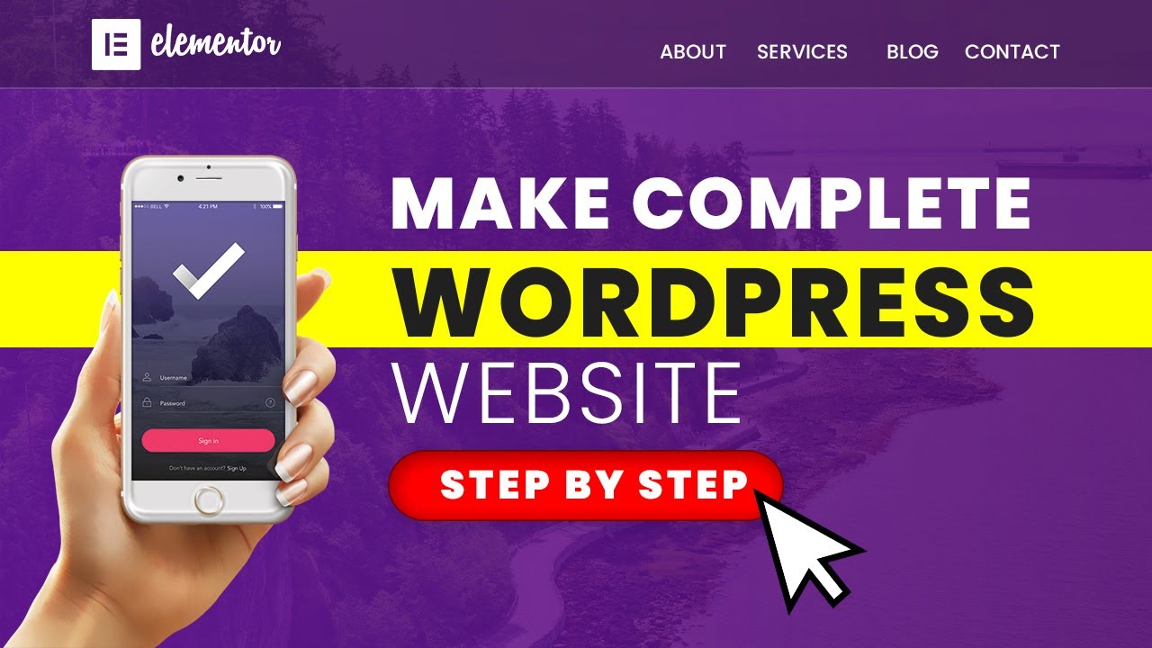 How to Make a WordPress Website 2020 | Step by Step Elementor Tutorial