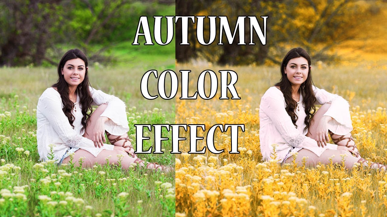 How You Can Make Autumn Color Effect Using Photoshop CC||Photoshop tutorial||Simily Mathew.