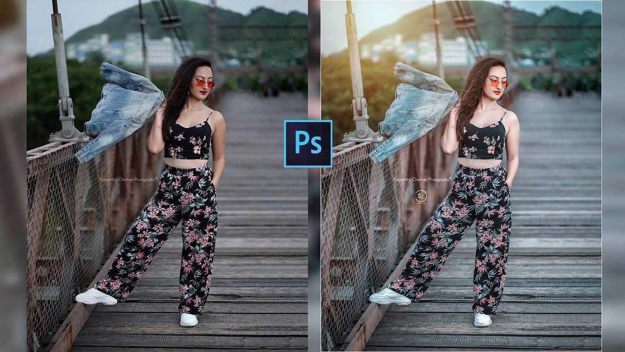 Photoshop Tutorial l Yogendra Chavhan Instagram Challenge photo editing l Professional Photo Pditing