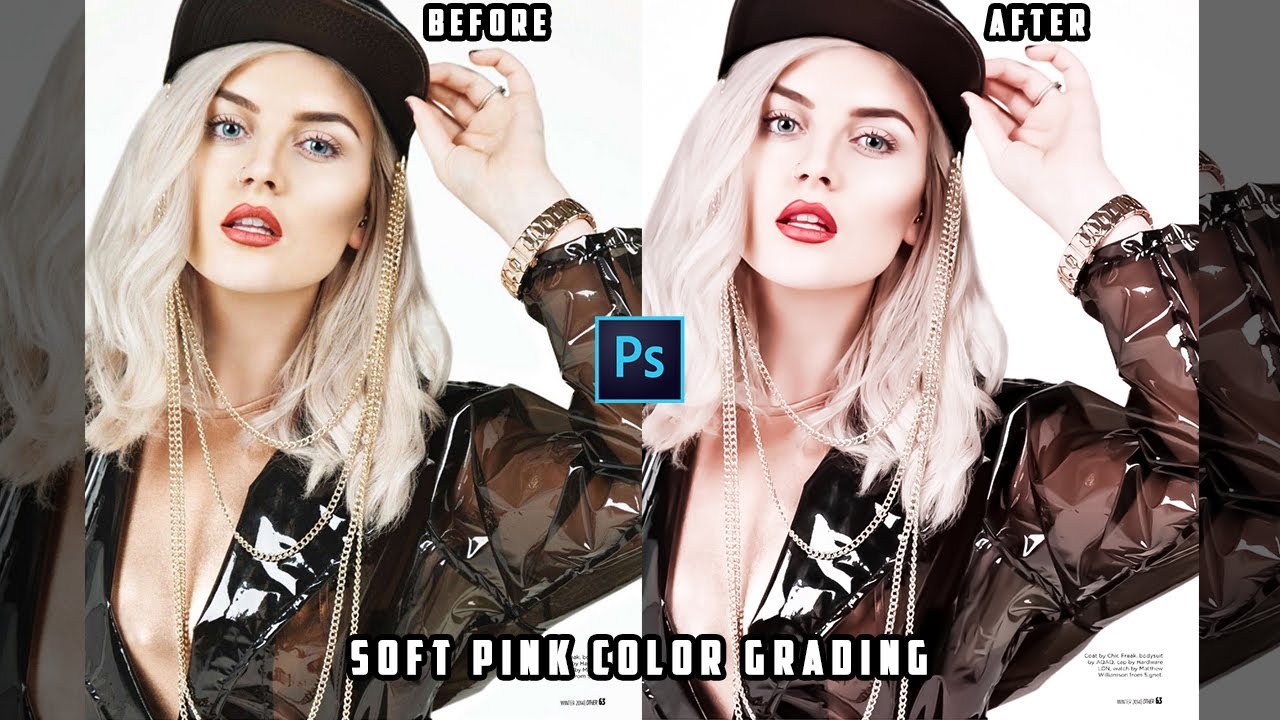 Soft Pink Color Grading in Photoshop | Camera Raw Filter | Adobe Photoshop