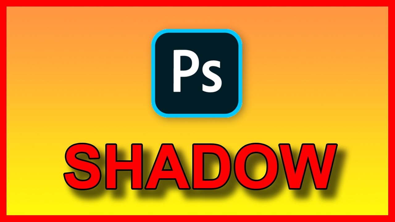 How to add Shadows to text in Adobe Photoshop 2020