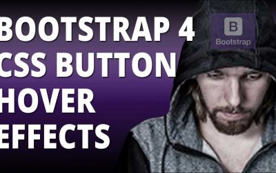 Bootstrap 4 CSS Button Hover Effects