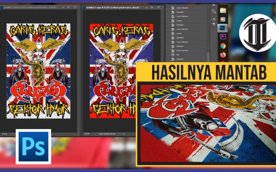 Spot color photoshop tutorial sablon  raster  Dieno 