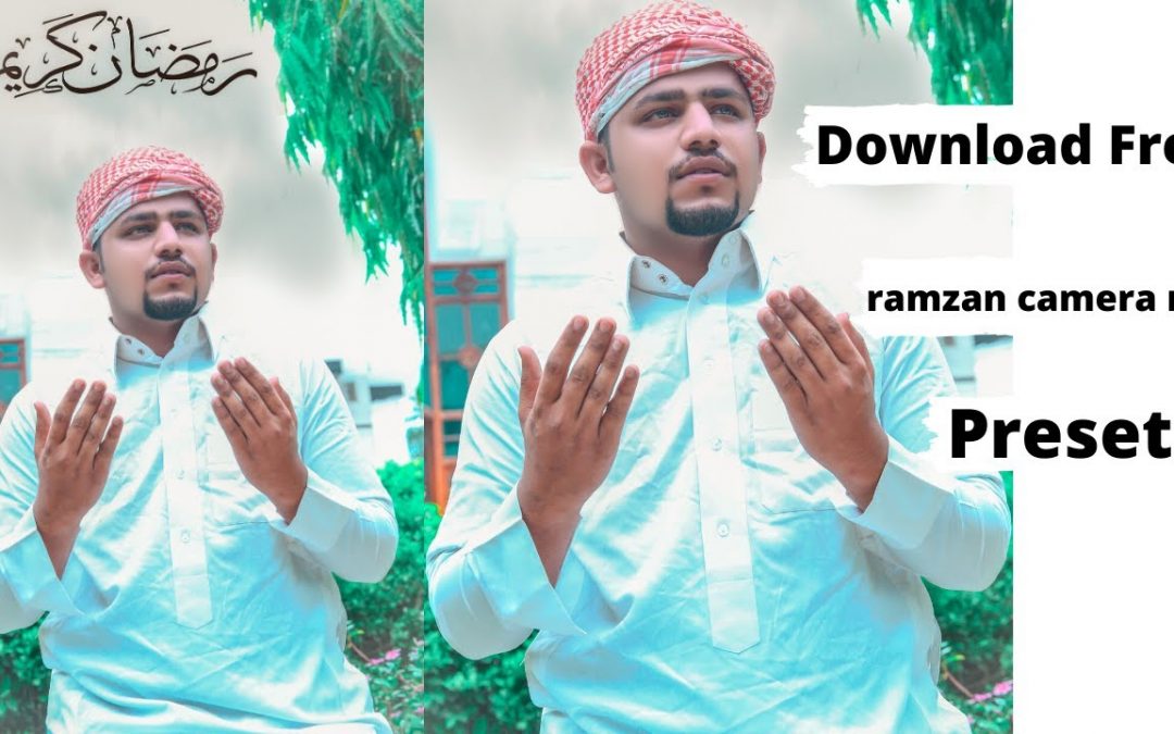 Adobe photoshop toutorial : Free ramzan mubarak camera raw preset by Abrar Photoshop