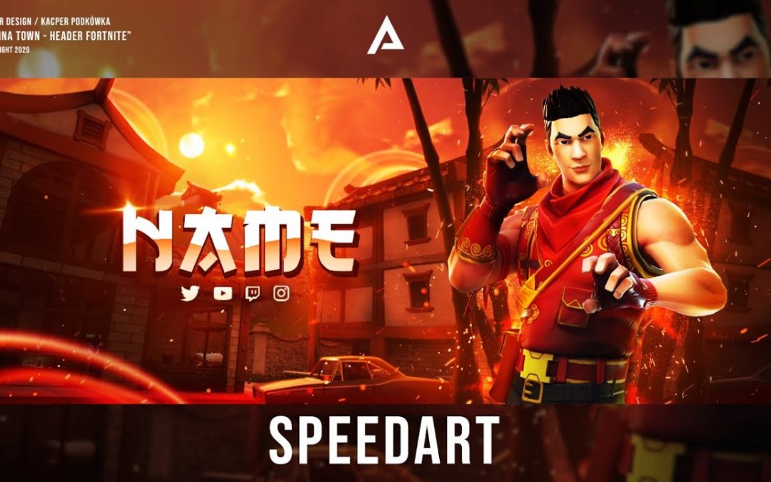 FORTNITE HEADER CONCEPT (Adobe Photoshop 2019)