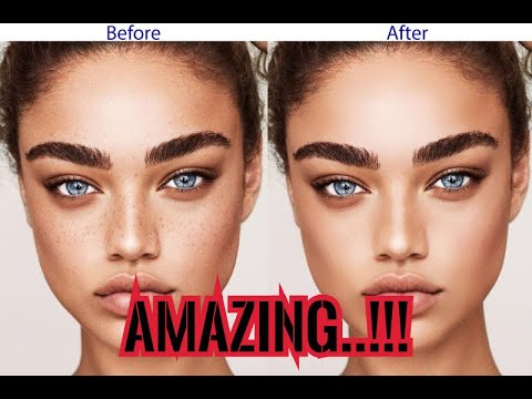 Photoshop Tutorial: How to Quickly Smooth Skin and Remove Blemishes 2020