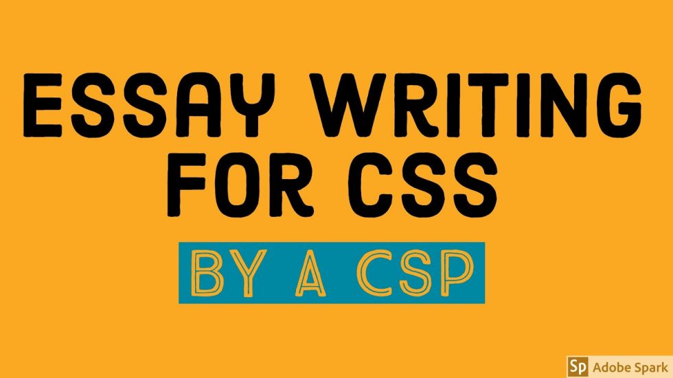 How to write CSS Essay ? Past Papers Solved CSS, IAS Dieno Digital