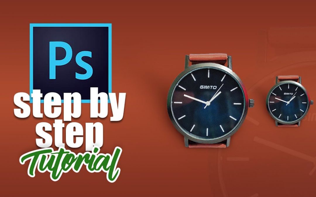 DIY OLD BROKEN WATCH TO POSTER | Photoshop step by step tutorial