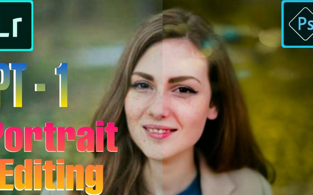 Portrait Photo Editing Tutorial | Adobe Lightroom | Adobe Photoshop | Color Grading | in 5 Minutes .