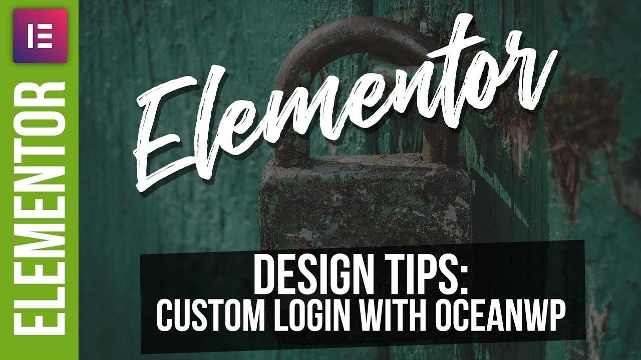 Custom Login Pages with Elementor Pro & OceanWP