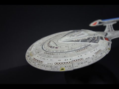 AMT : USS-Enterprise NCC-1701-E : 1/2500 Scale Model : Step By Step Video Build : Episode.19 Final