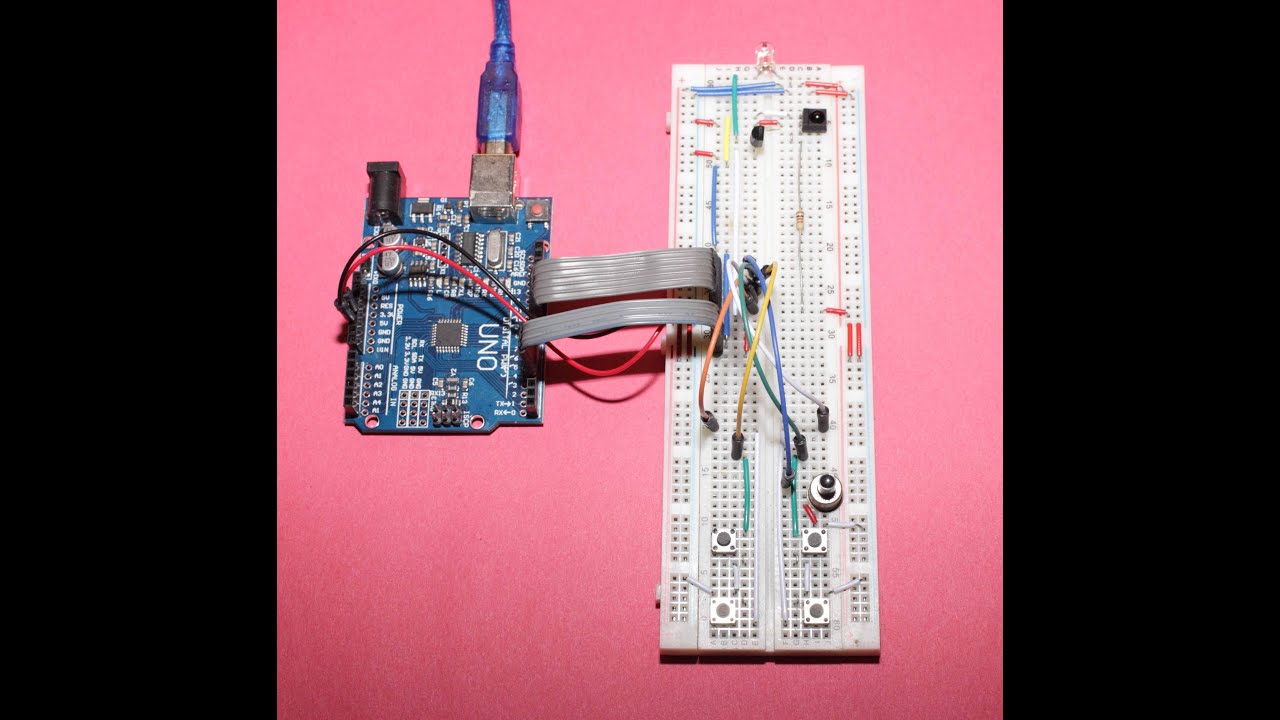 ARDUINO how to build your own universal IR remote control