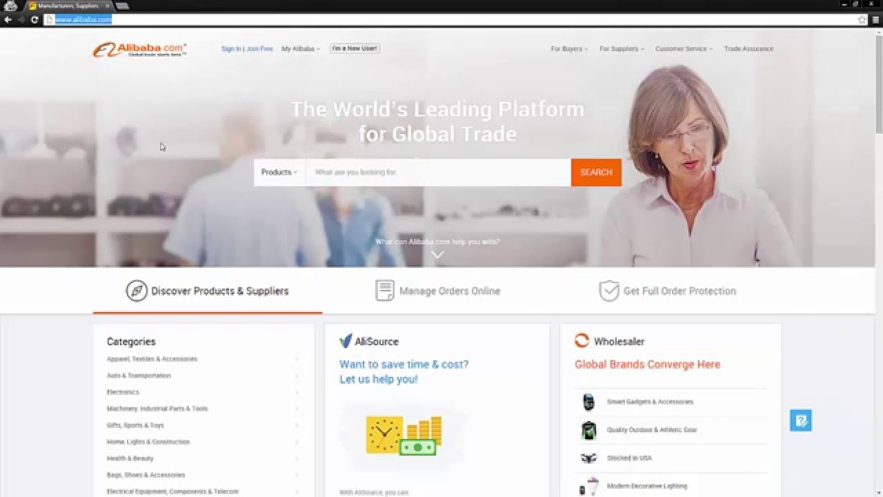 Alibaba Tutorial - How to Create & Set Up Your New Account (Alibaba.com)
