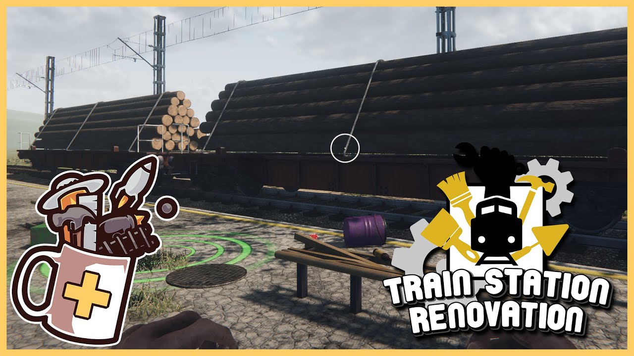 Conducting Cleanup | Train Station Renovation (Demo) - Let's Play / Gameplay