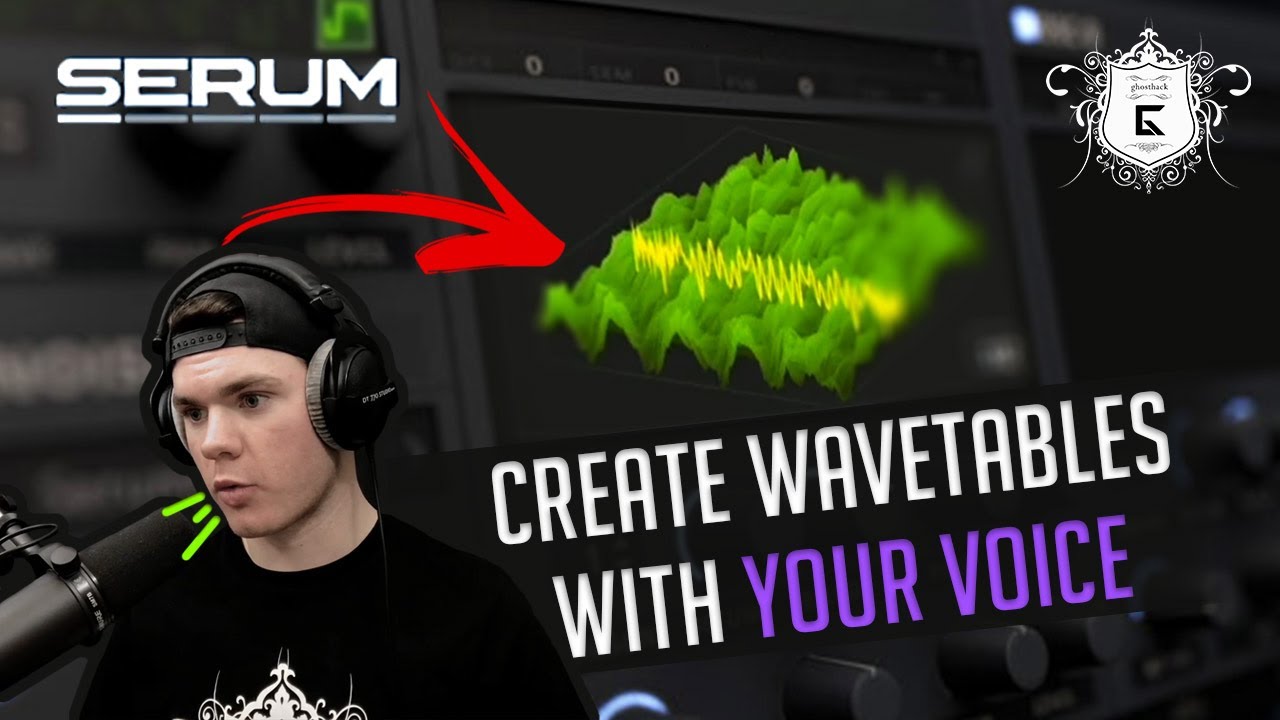 Creating SERUM Wavetables with Your OWN VOICE?! | Sound Design Tutorial