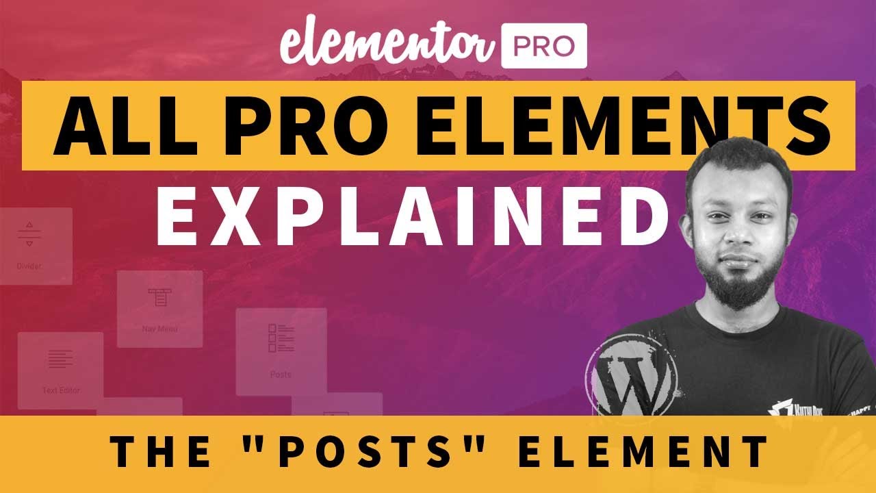 Posts Widget Tutorial | Elementor Pro Tutorial