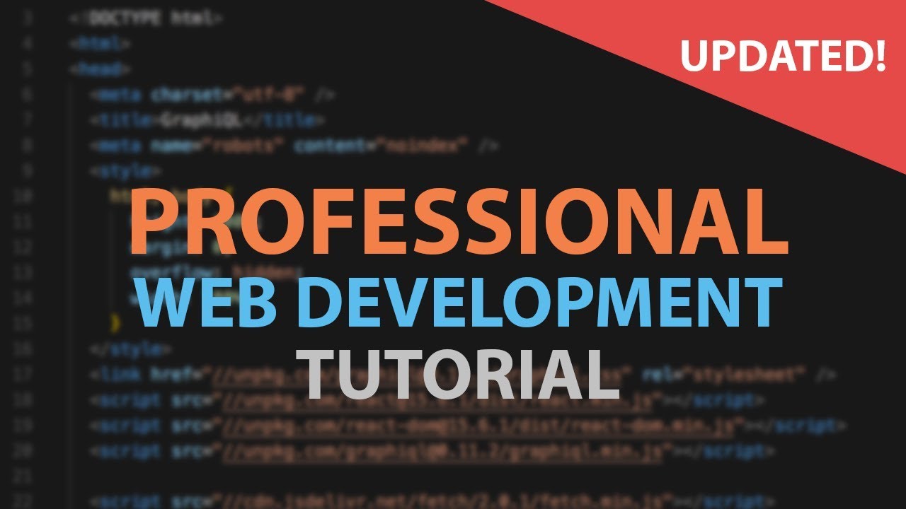 Web Development Tutorial For Beginners 2018 / 2019 - how to make a website