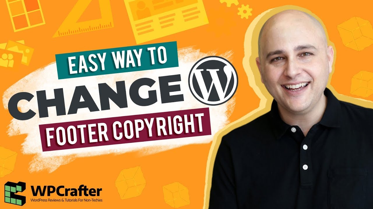 How To Change The Footer Copyright Credits On Any WordPress Theme - New For 2017