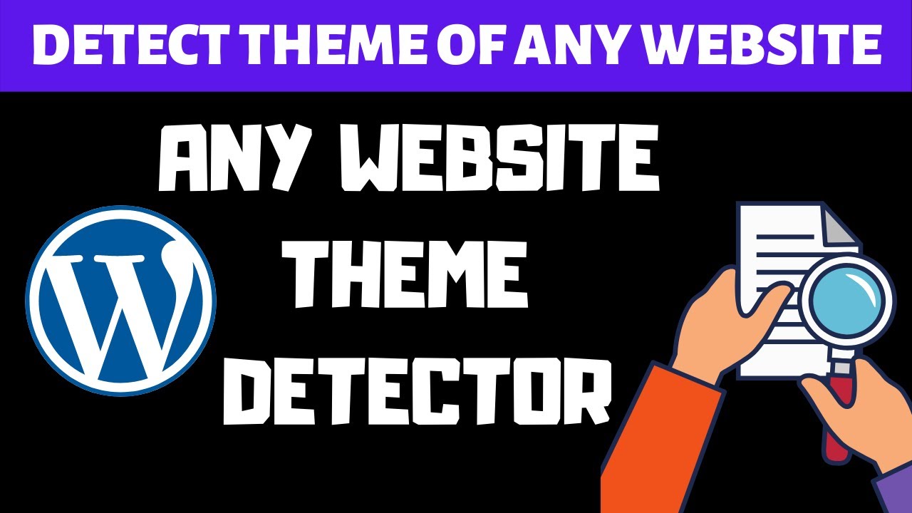 How To Check Theme/Plugin Of Any Website | Website Theme Detector