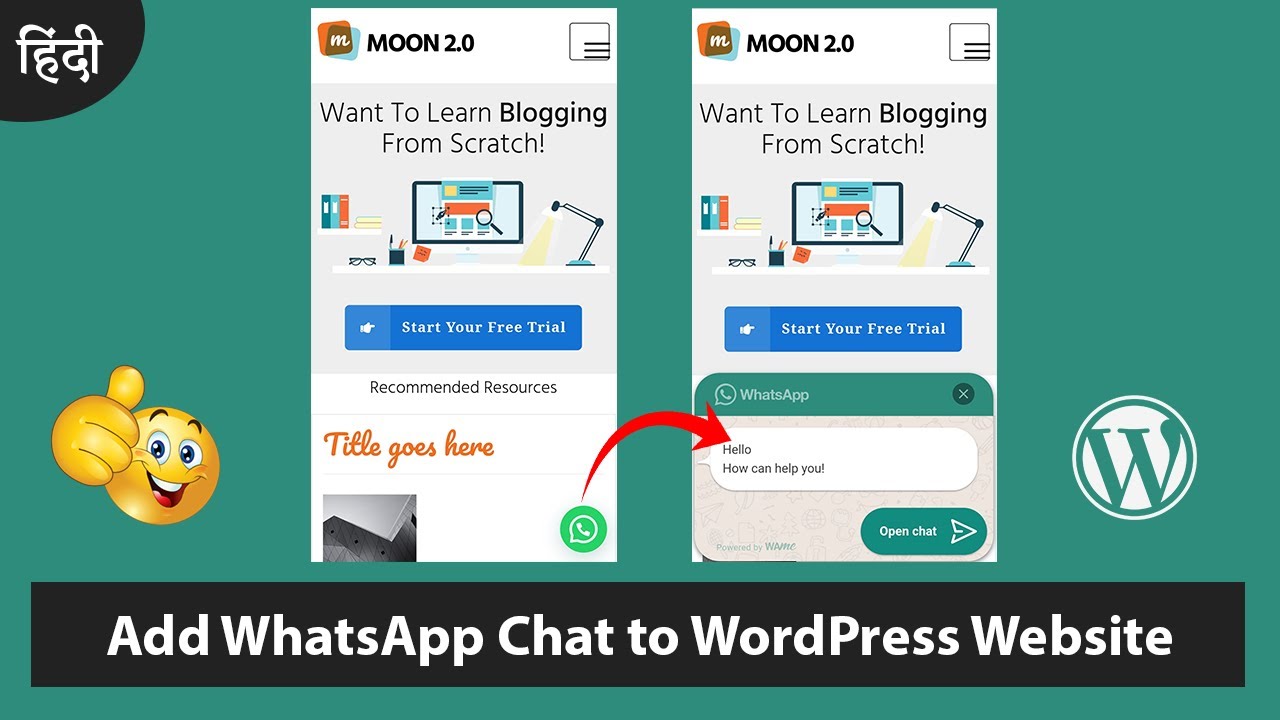 How to Add WhatsApp Chat to WordPress Website for Free