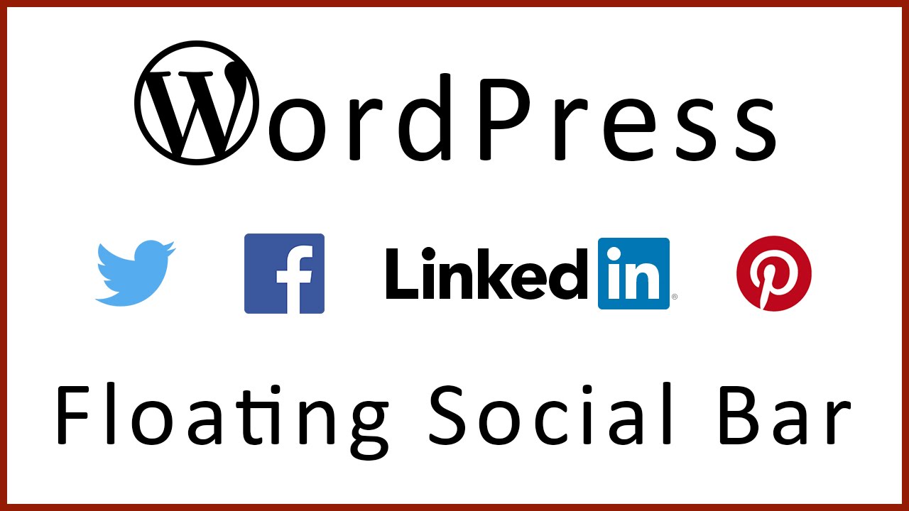 How to Add a Floating Social Bar WordPress Plugins