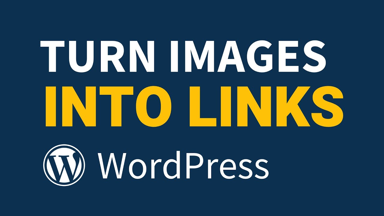 How to Make Images into Links on WordPress (clickable image links)