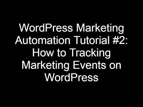 How to Setup WordPress Analytics Event Tracking - 15 Minute Setup