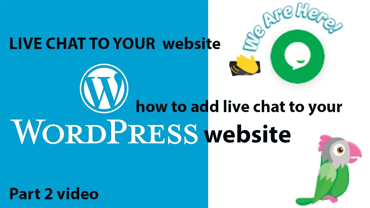 How to add Live Chat to your WordPress Website-Free Live Chat Service for Website-step by step guide