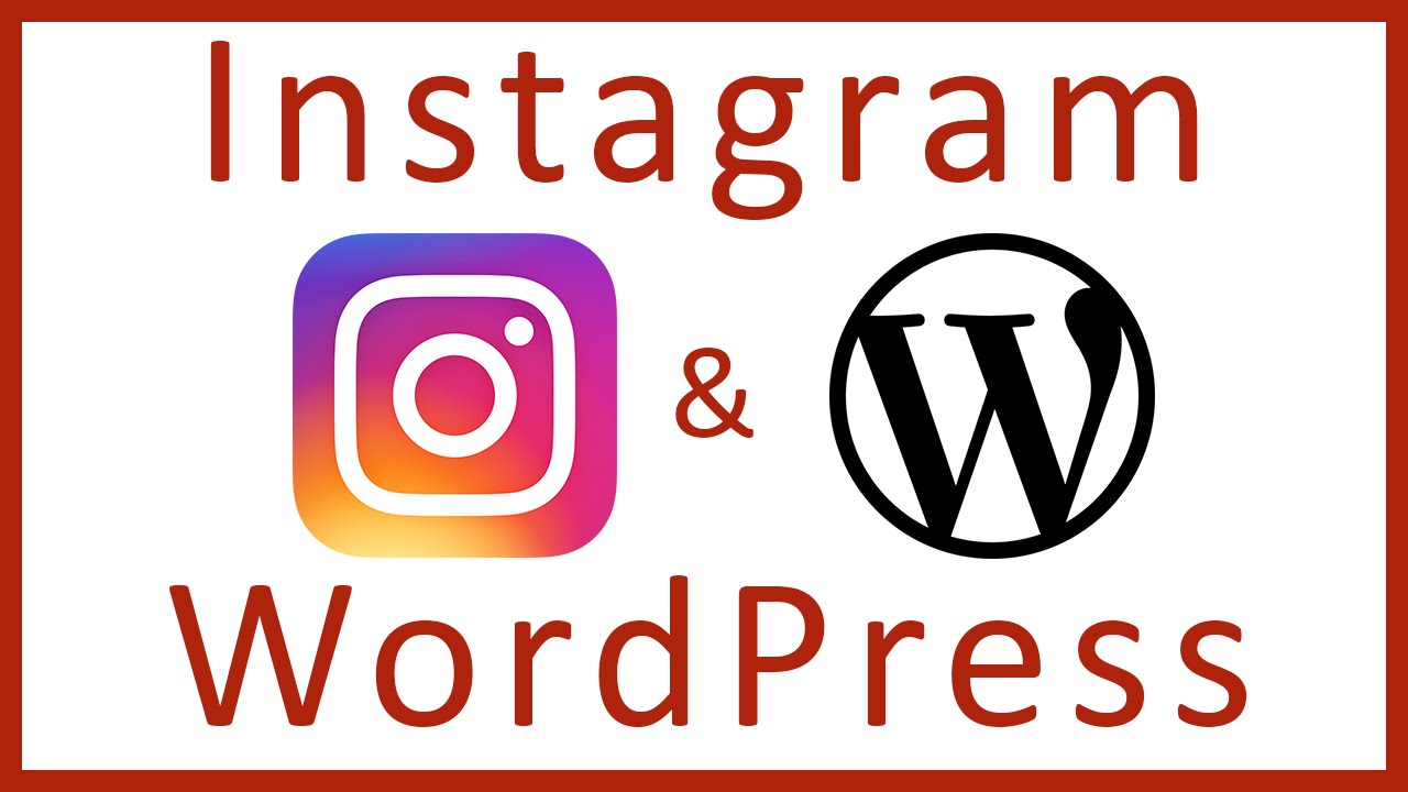 How to add an Instagram Feed to WordPress Website - WordPress Plugins