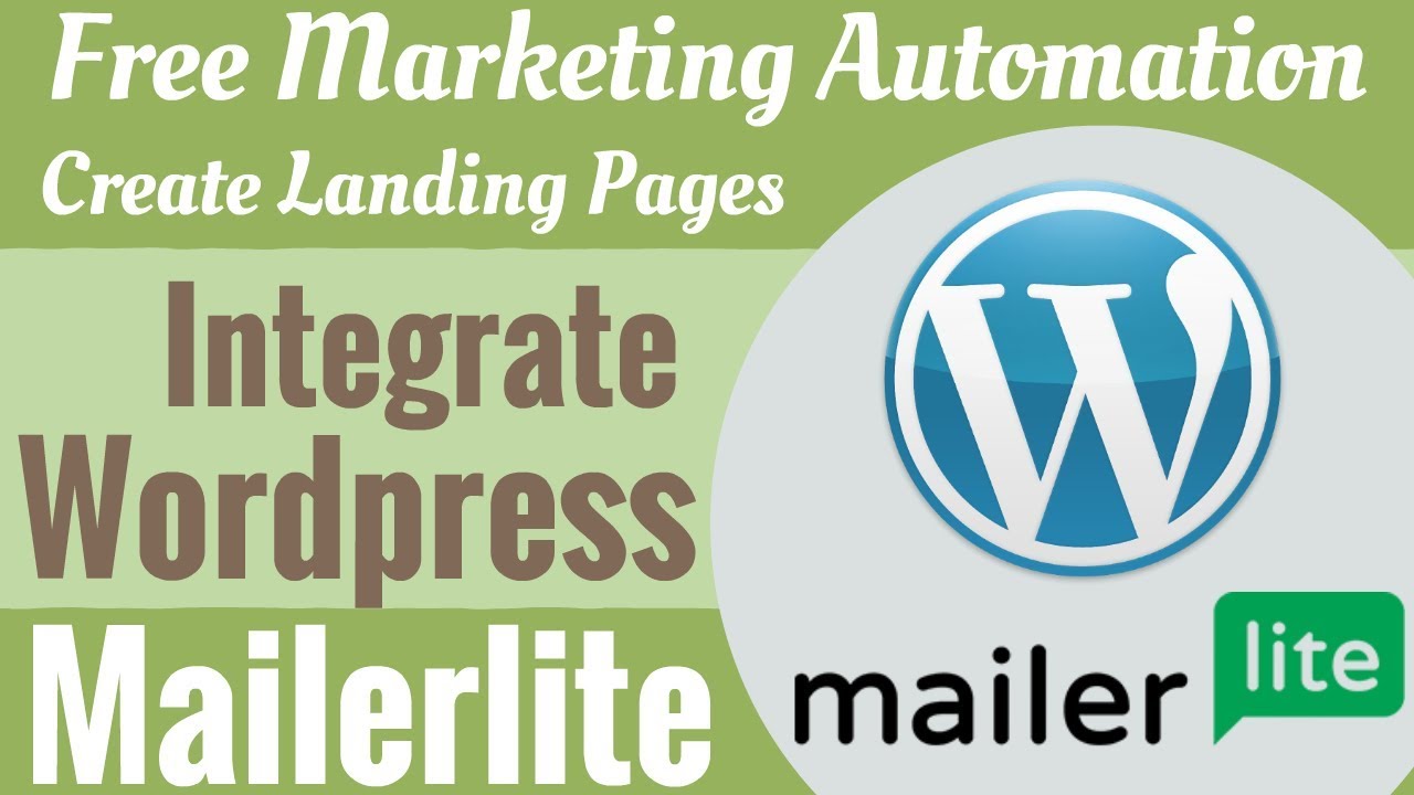 Integrate Mailerlite Tutorial | How to Connect Mailerlite With Wordpress | Use Free Email Marketing