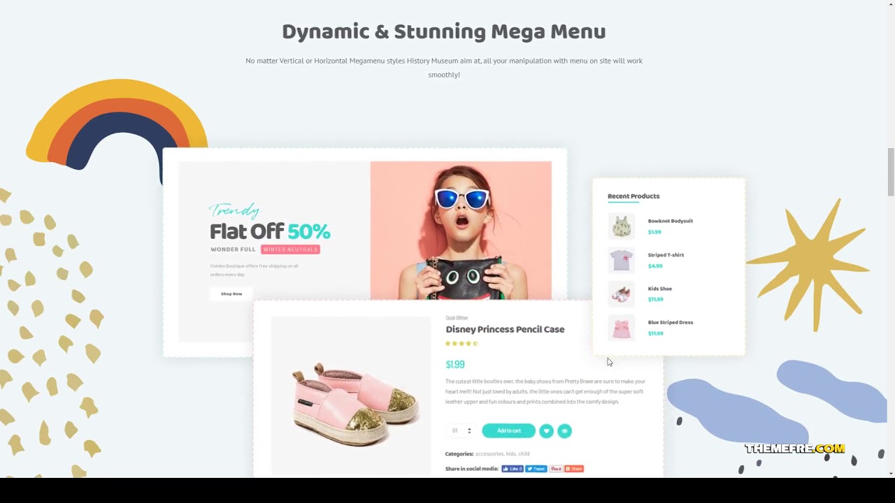 Kiddo - Kid Fashion WooCommerce WordPress Theme baby fashion baby amp kids fashion Yuria