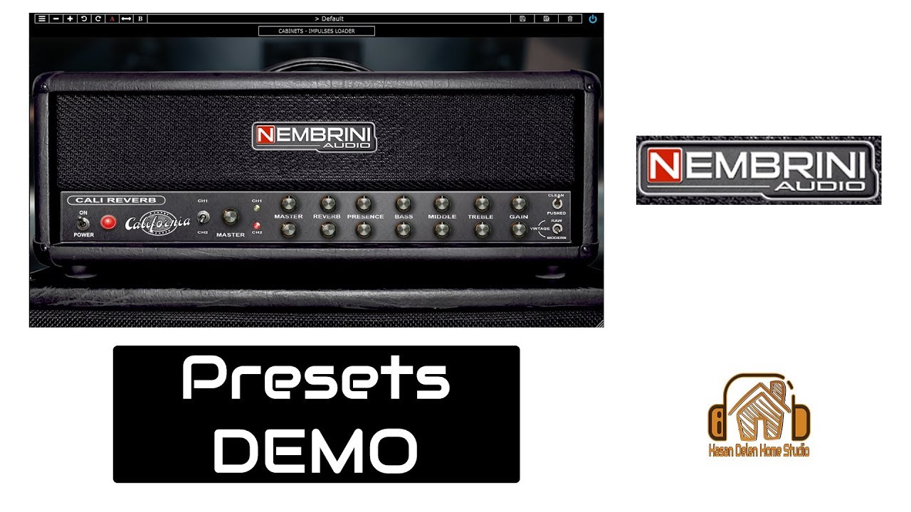 Na Cali Reverb Guitar Amplifier Presets | VST Plugins