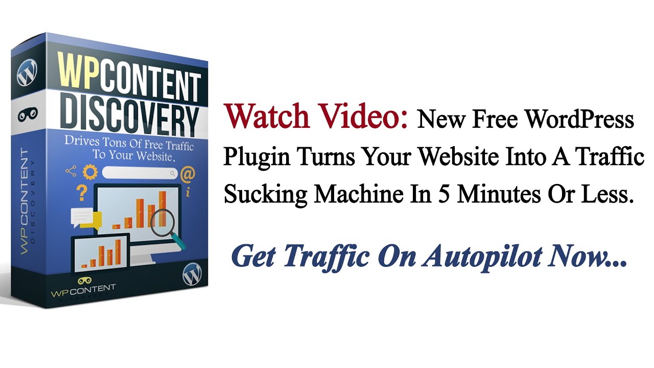 New Free WordPress Plugin Turns Your Website Into A Traffic Sucking Machine In 5 Minutes Or Less