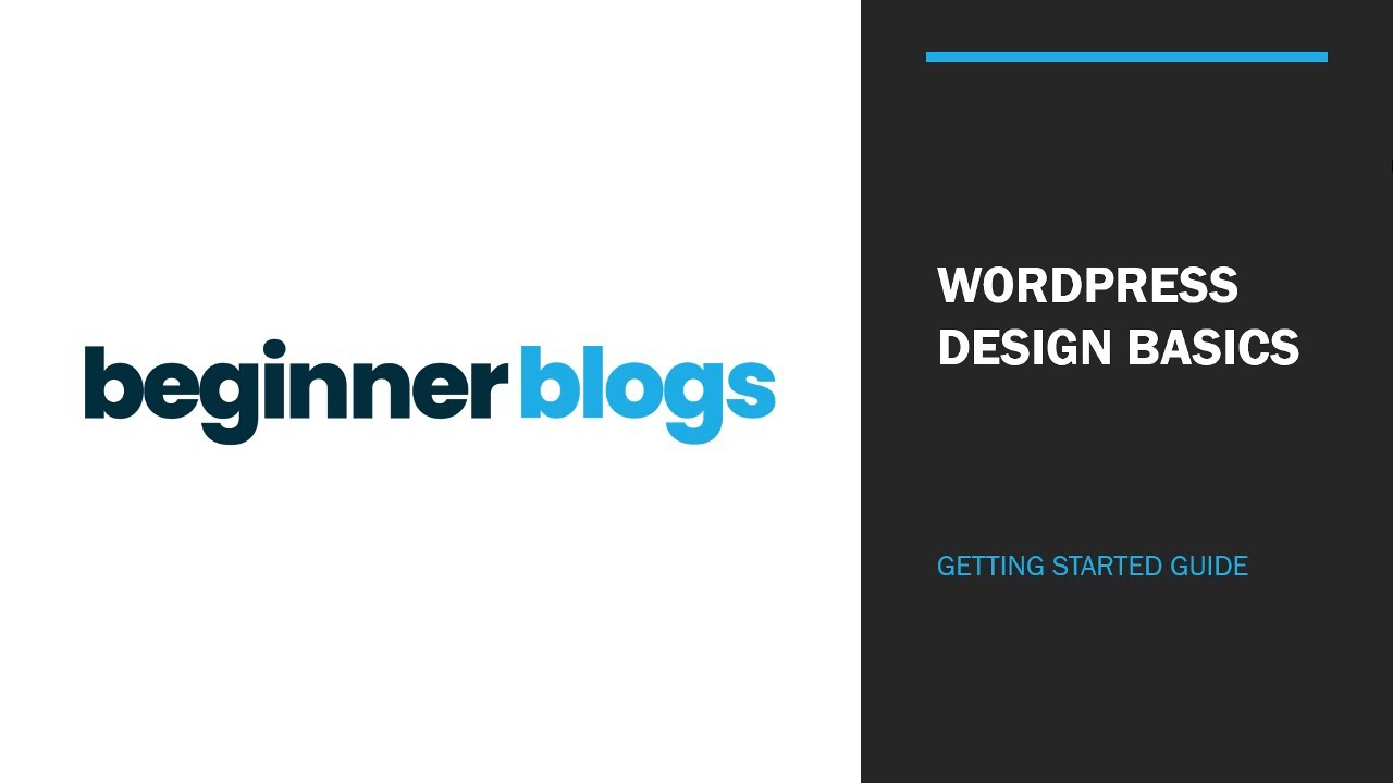 Video 8 - WordPress Design Basics, Introduction to colour, branding and logo ideas