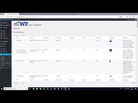 WP Auto Ranker Review Demo - Automatic Posting WordPress AutoBlogging Plugin