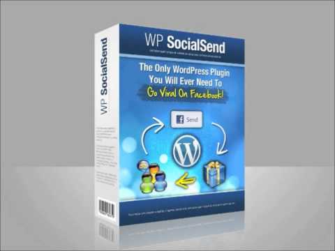 WP SocialSend Wordpress Plugin - How to Get Free Facebook Traffic