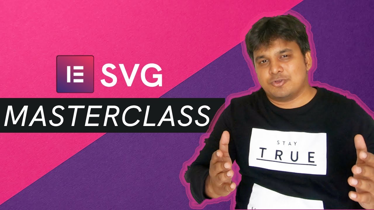 Elementor SVG masterclass tutorial for beginners - SVG in Wordpress