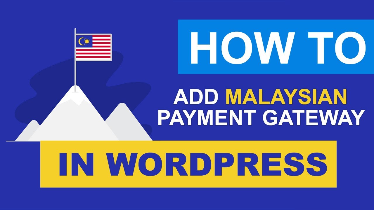 How to add malaysian payment gateway in wordpress | WooCommerce Tutorial