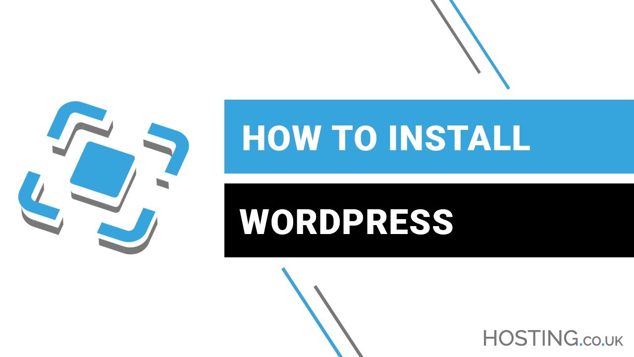 Step by Step cPanel WordPress installation | Hosting.co.uk