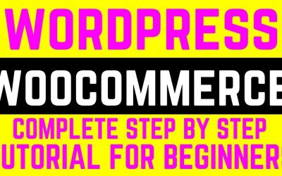 WordPress For Beginners – WordPress Woocommerce Tutorial For Beginners I WordPress Ecommerce Website Tutorial 2020