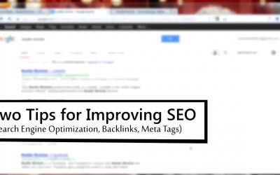 search engine optimization tips – 2 Simple Tips to Improve your SEO (Search Engine Optimization)