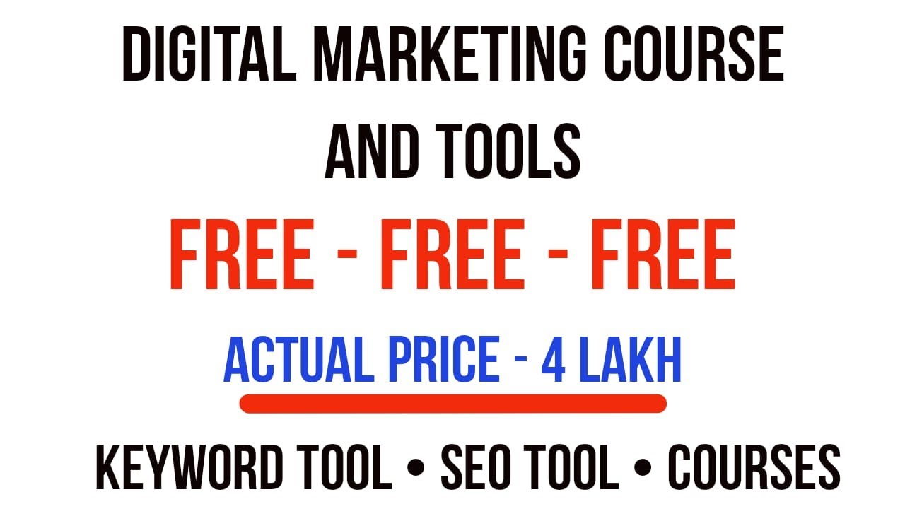 Best Seo Coures | Keyword tool | Free courses | Ahref,shopyfy,spfu