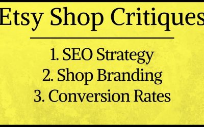 search engine optimization tips – Etsy Shop Critiques & FAQ (Etsy SEO Strategy, Etsy Shop Branding, Etsy Conversion Rate)