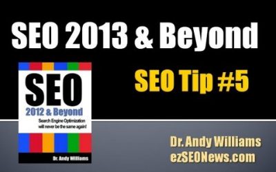 search engine optimization tips – SEO Tip #5