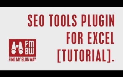 search engine optimization tips – SEO Tools Plugin for Excel [Tutorial]