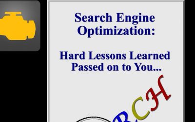 search engine optimization tips – Search Engine Optimization: Hard Lessons Learned Passed on to You…