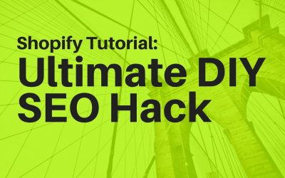 search engine optimization tips – Shopify Tutorial: The Ultimate DIY SEO Hack