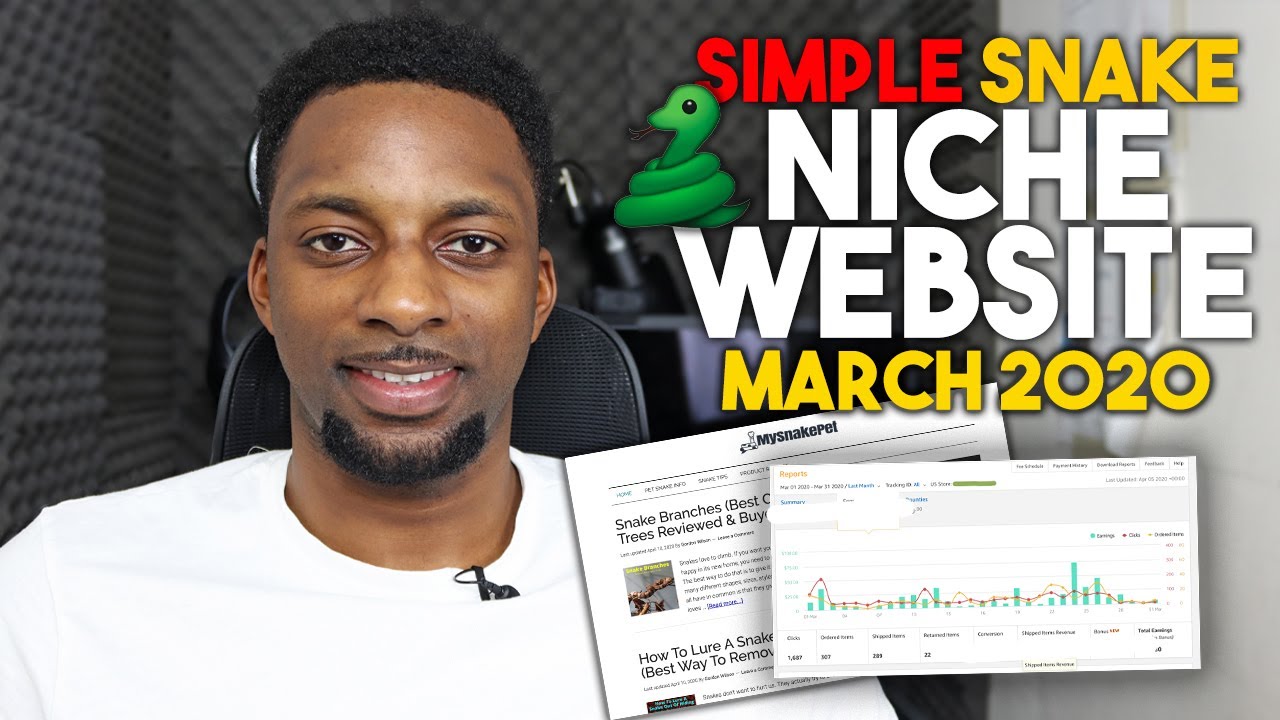 This Simple "SNAKE" Niche Site Makes $$$/pm With Amazon Affiliate Marketing (EP 6)