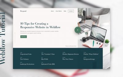search engine optimization tips – Webflow Tutorial: Ten Tips for Creating a Responsive Website