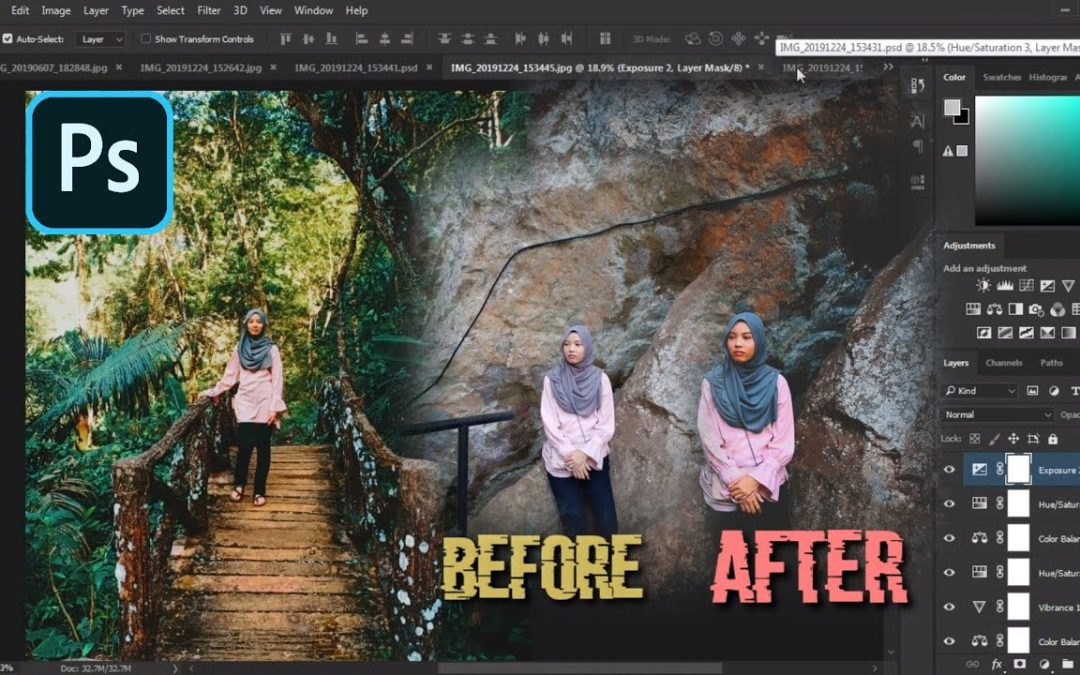 How I Color Grade My Photo | QUICK PHOTOSHOP TUTORIAL